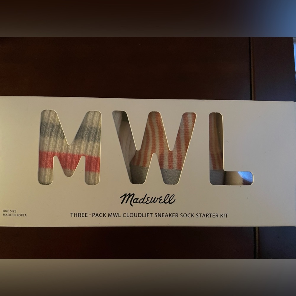 Madewell - Three-Pack MWL Cloudlift Sneaker Sock Starter Kit
